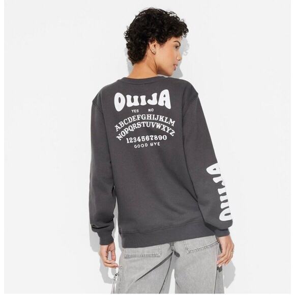 Women's Ouija Board '24 Graphic Sweatshirt - Black M NWT - Picture 2 of 7